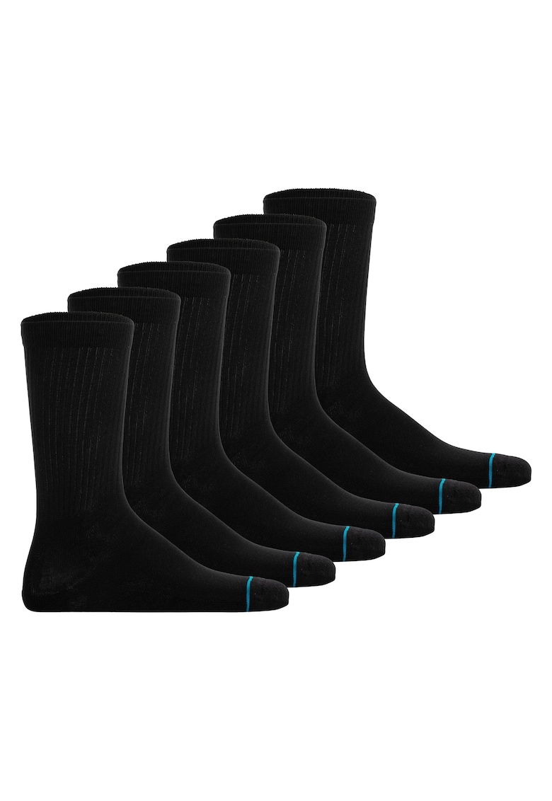 Oferte la Set de sosete unisex din amestec de modal si lyocell - 6 perechi - Negru