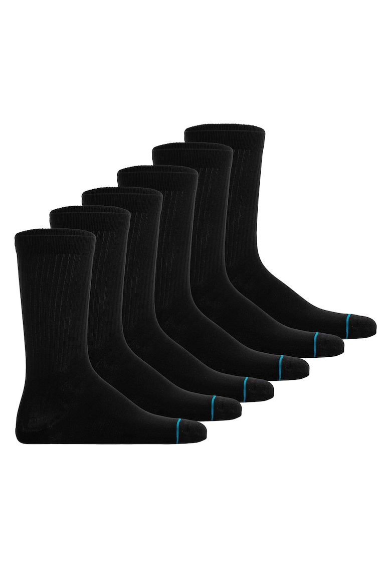 Oferte la Set de sosete unisex - 6 perechi - Negru
