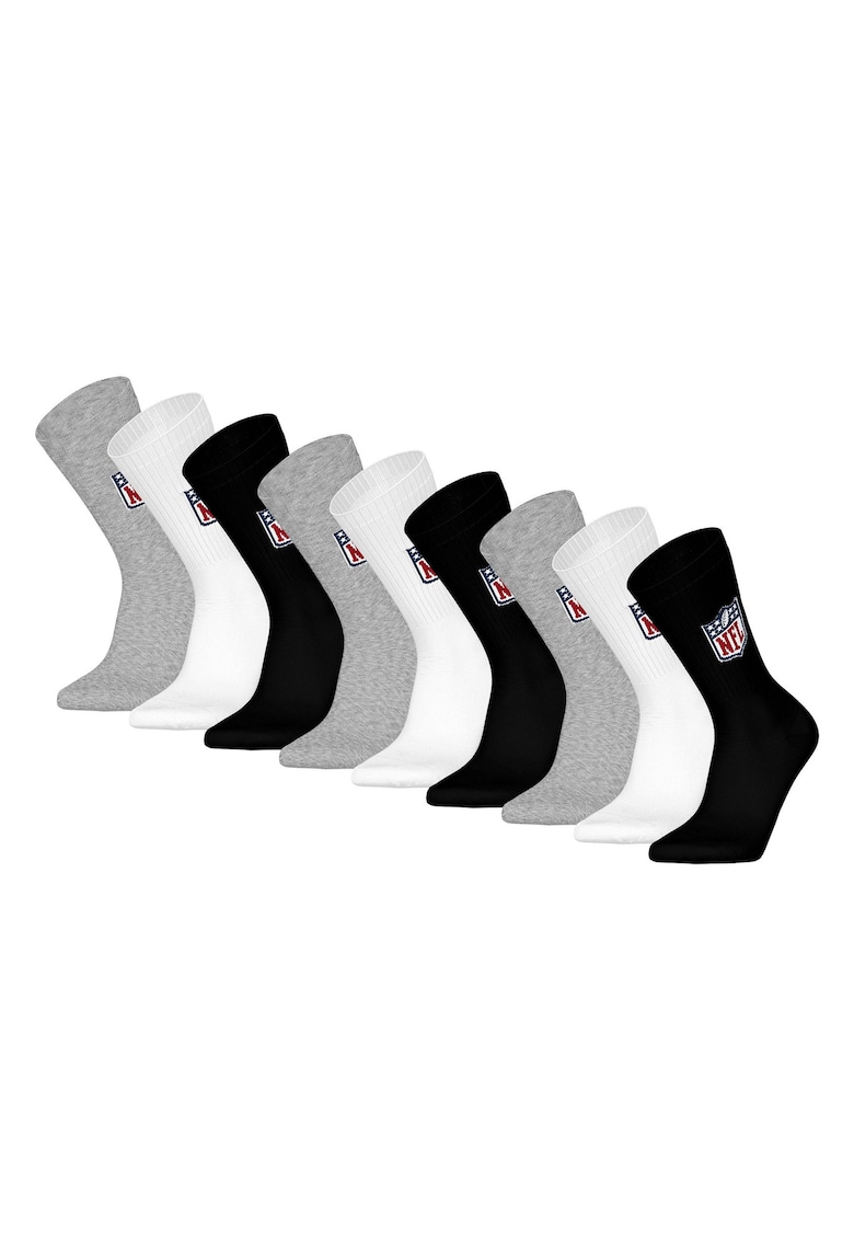 Oferte la Set de sosete unisex - 9 perechi - Alb/Negru/Gri