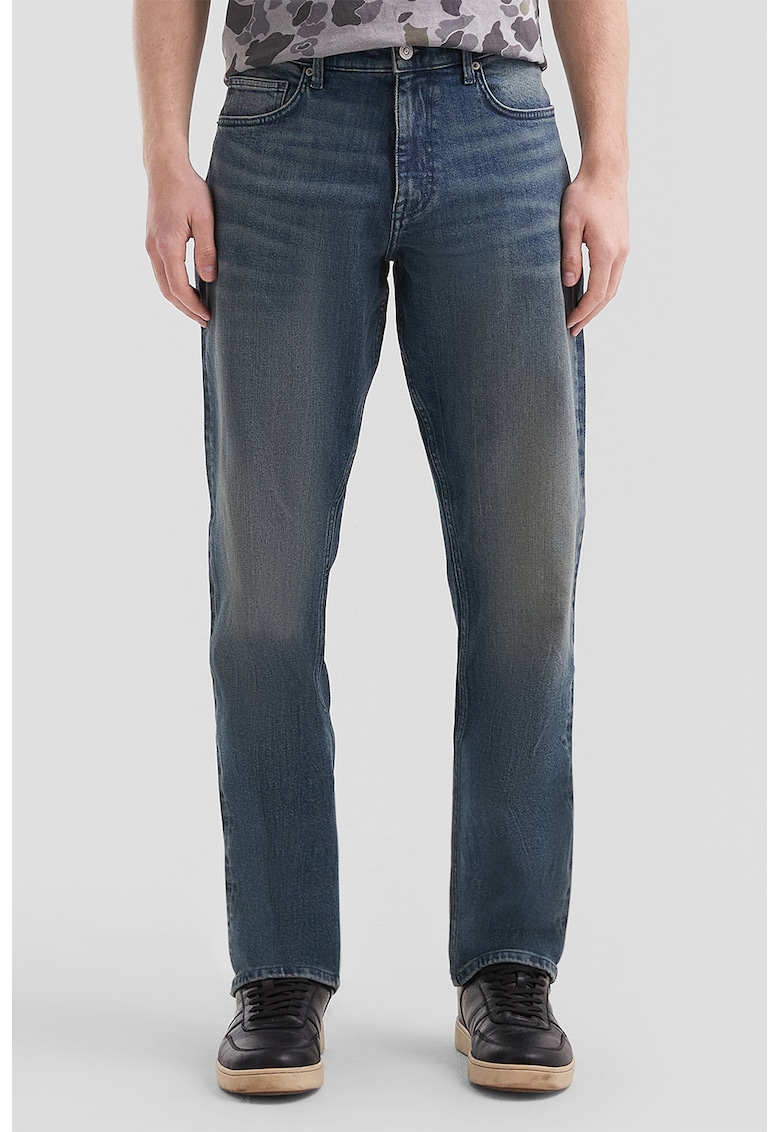 Oferte la Blugi regular fit cu 5 buzunare - Albastru prafuit