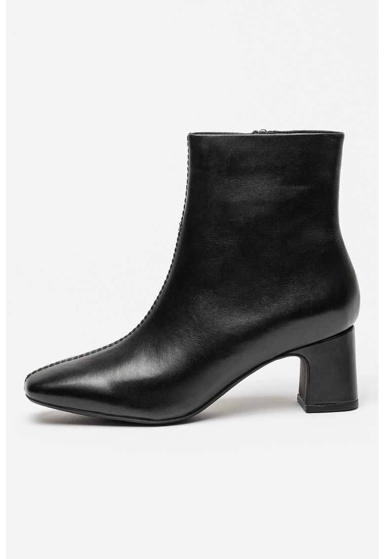 Oferte la Botine de piele intoarsa Fernie - Negru