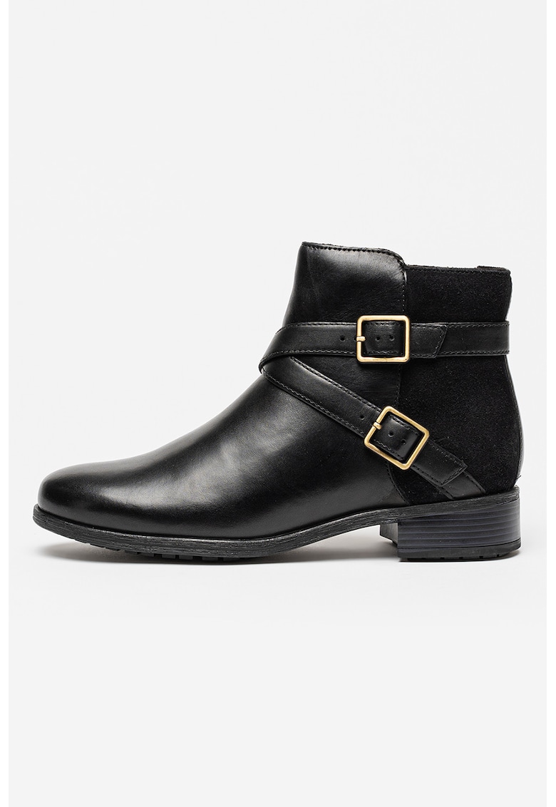 Oferte la Ghete din piele si piele intoarsa Havisham - Negru