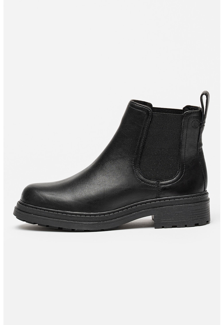 Oferte la Ghete Chelasea de piele Orinoco3 - Negru