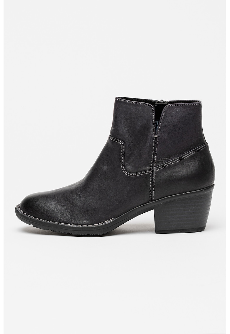Oferte la Botine de piele Kastela - Negru