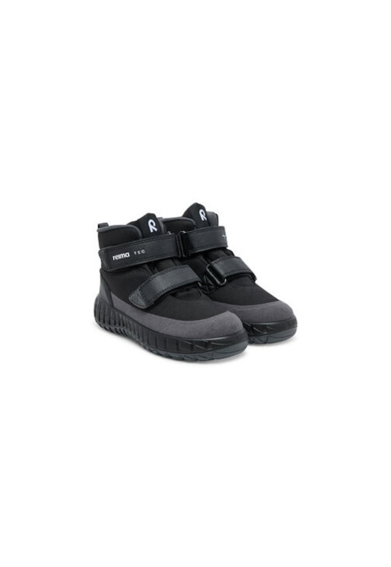 Oferte la Ghete pentru baieti -  305480125 - piele ecologica - negru -