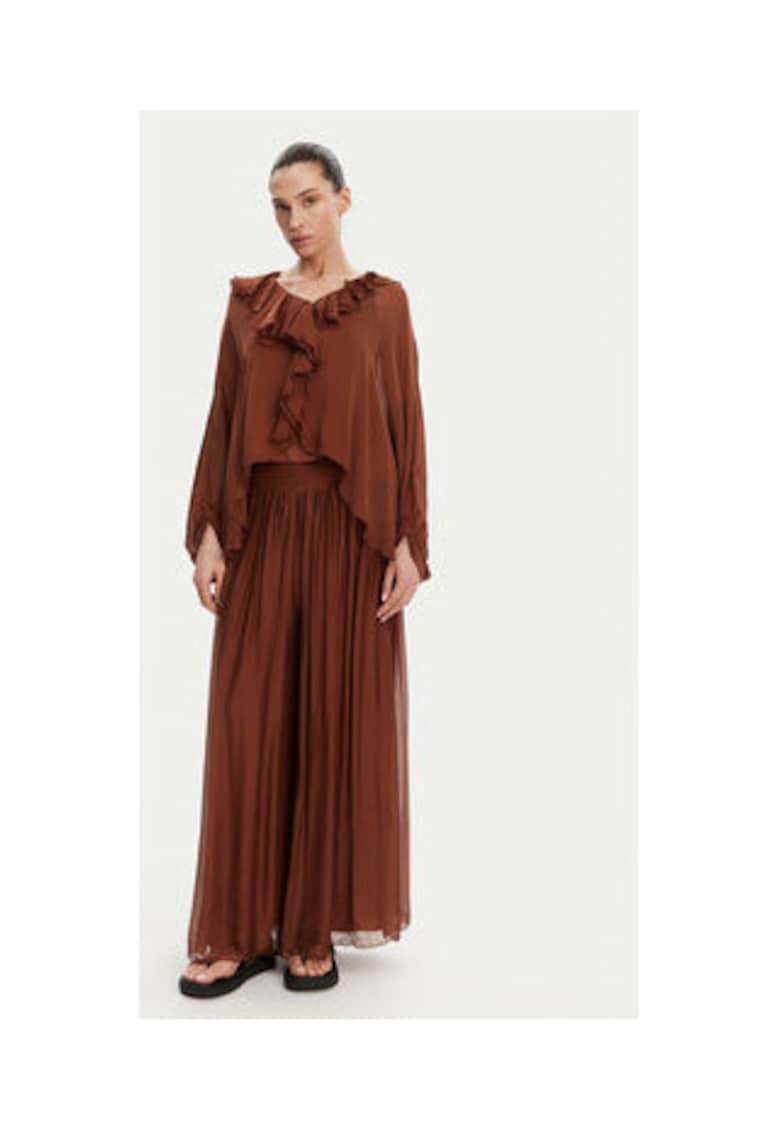 Oferte la Fusta  model TD0021 - culoare cognac