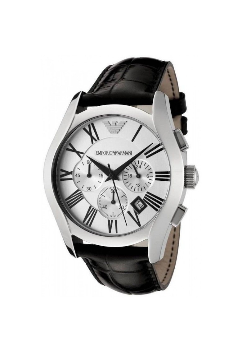 Oferte la Ceas Barbati -  42mm - inox - piele naturala