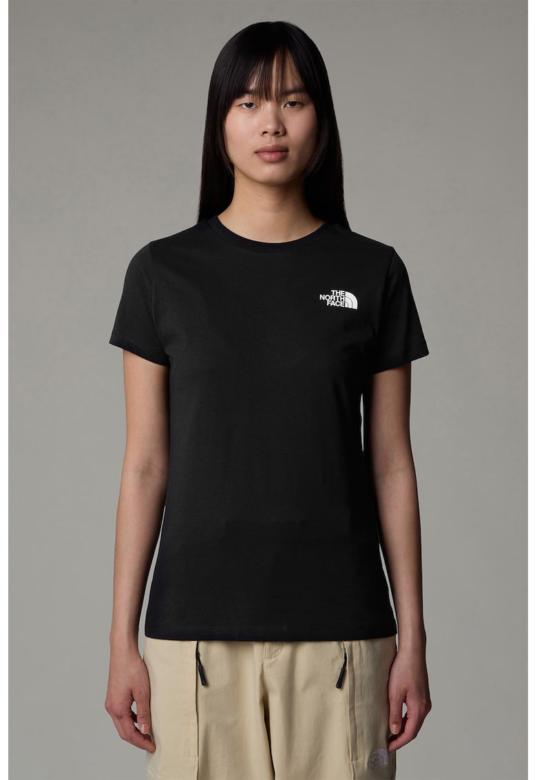 Tricou slim fit cu imprimeu logo