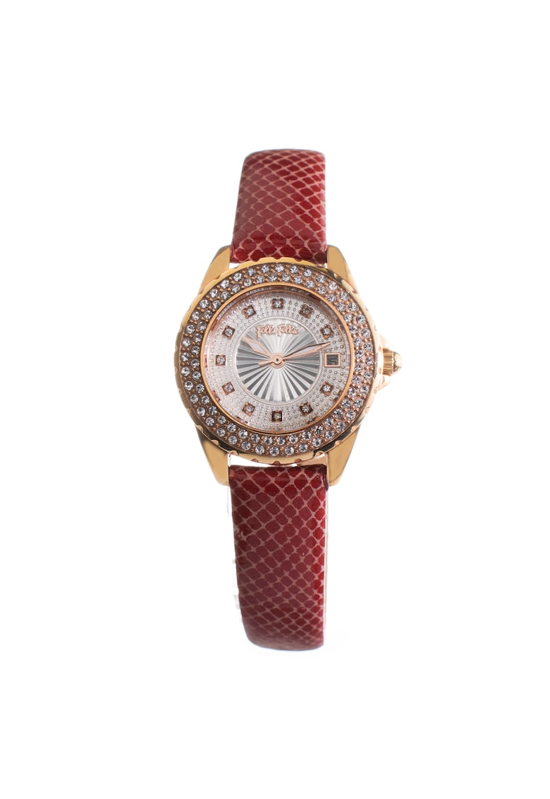 Oferte la Ceas de damă  quartz - inox - piele - 33mm
