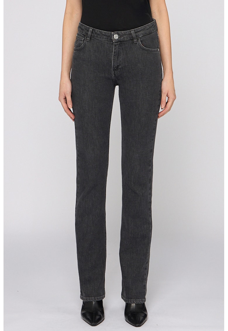 Oferte la Blugi slim fit cu buzunare - Negru stins