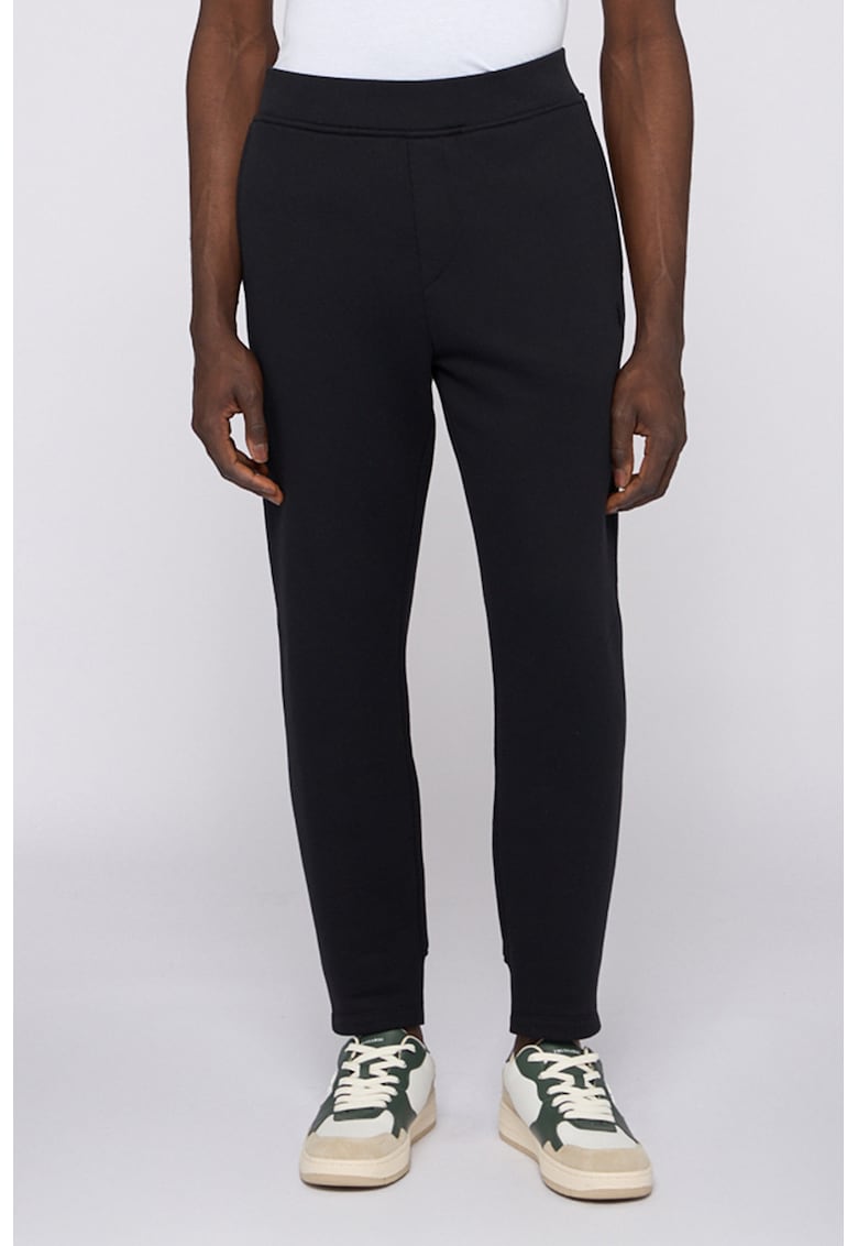 Oferte la Pantaloni regular fit de trening - Negru/Gri antracit