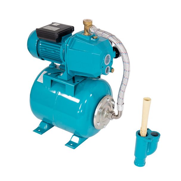 Oferte la Hidrofor cu pompa de mare adancime Wasserkonig WKE20-36/19H putere 900 W debit 2500 l/h inaltime refulare 40 m aspiratie 20 m vas de expansiune 19 litri