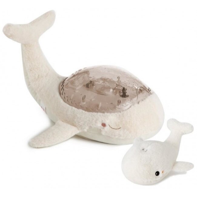 Oferte la Set Cloud B Tranquil Whale Whale Light Rattle  Alb