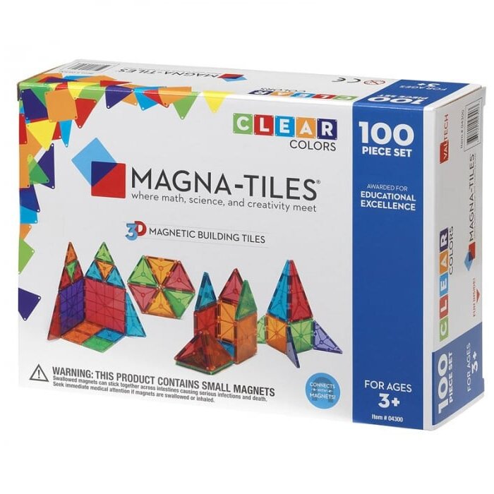 Oferte la Set Magnetic Clear Colors 100 piese