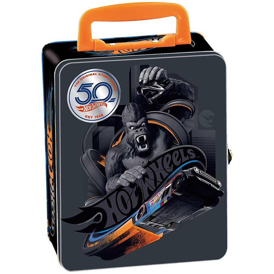 Oferte la Cutie Depozitare 2881 pentru 50 Masinute Hot Wheels Varsta 3 Ani+ Negru