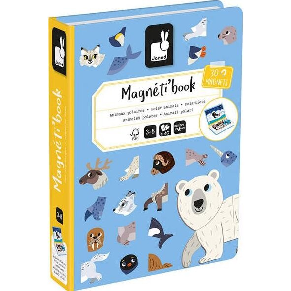 Oferte la Carte Magnetica Animale Polare Multicolor