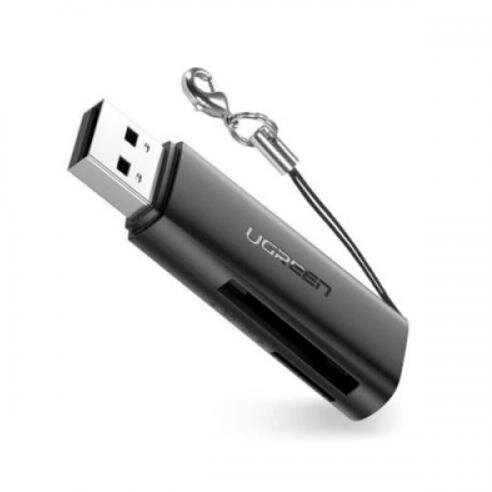 Oferte la Cititor De Carduri Extern Interfata USB 3.0 Citeste/Scrie: SD MicroSD Viteza Pana La 480Mbps Suporta Carduri Maxim 512GB Plastic Negru