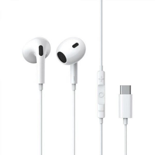 Oferte la Casti Encok CZ17 cu Fir USB-C Alb