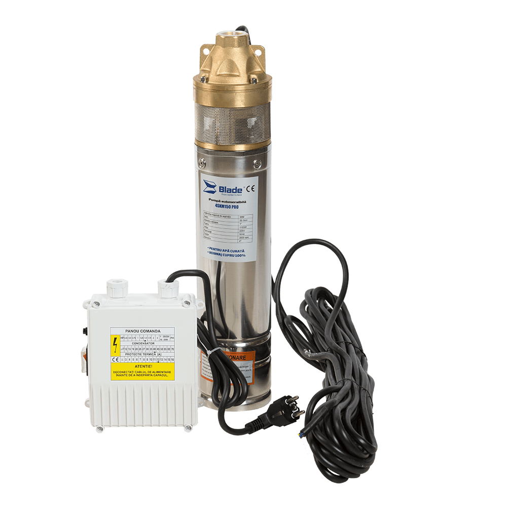 Oferte la Pompa submersibila Blade 4SKM150PRO, 1100 W, 2600l/h, 10.5 kg