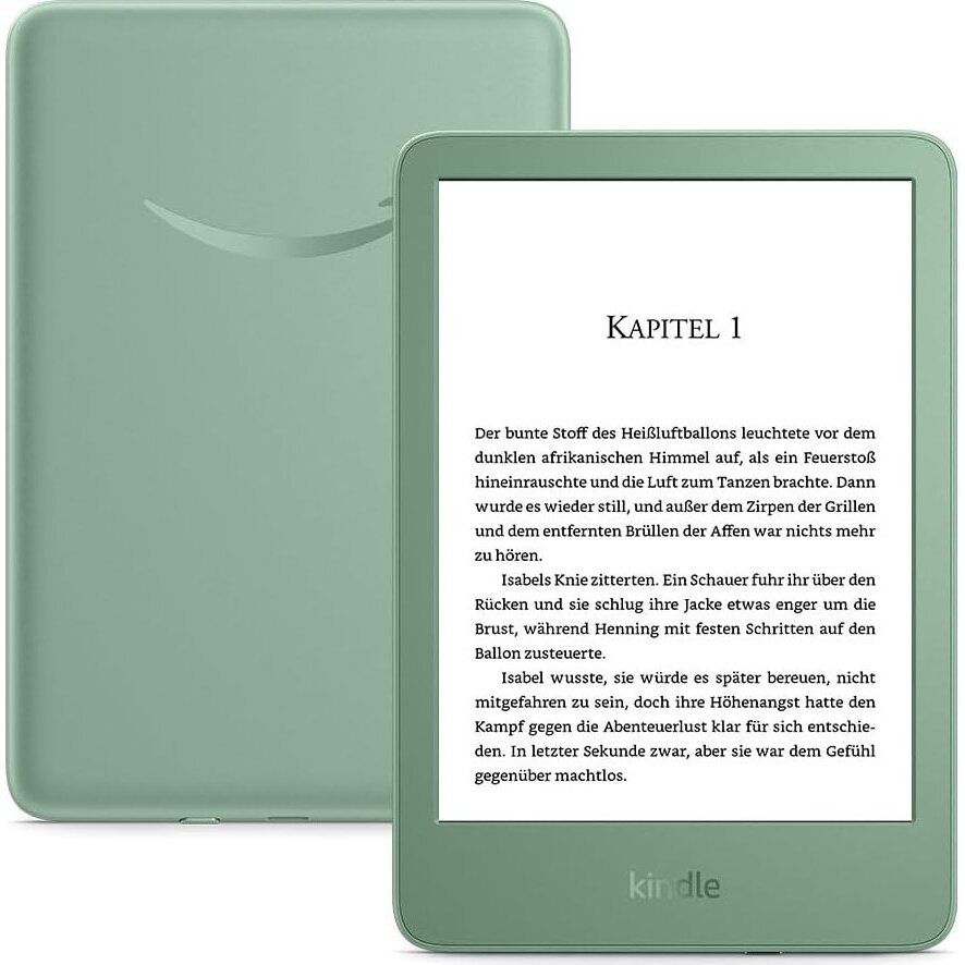 Oferte la eBook reader Amazon G11 6inch 16GB Flash Wi-Fi Matcha