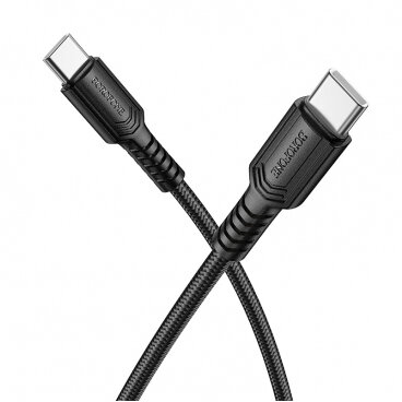Oferte la Cablu Date si Incarcare USB-C - USB-C BX116 Certain 60W 1m Negru