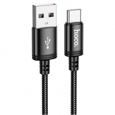 Oferte la Cablu Date si Incarcare USB-A - USB-C X91 60W 3m Negru