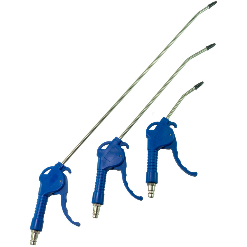 Oferte la Set 3 Pistoale Pneumatice de Suflat Aer PSA009 100/300/500MM Albastru