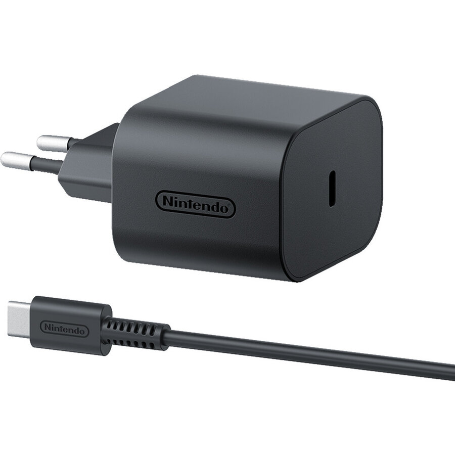Oferte la Switch 2 - Power adapter black, 1.5 meter cable, USB-C