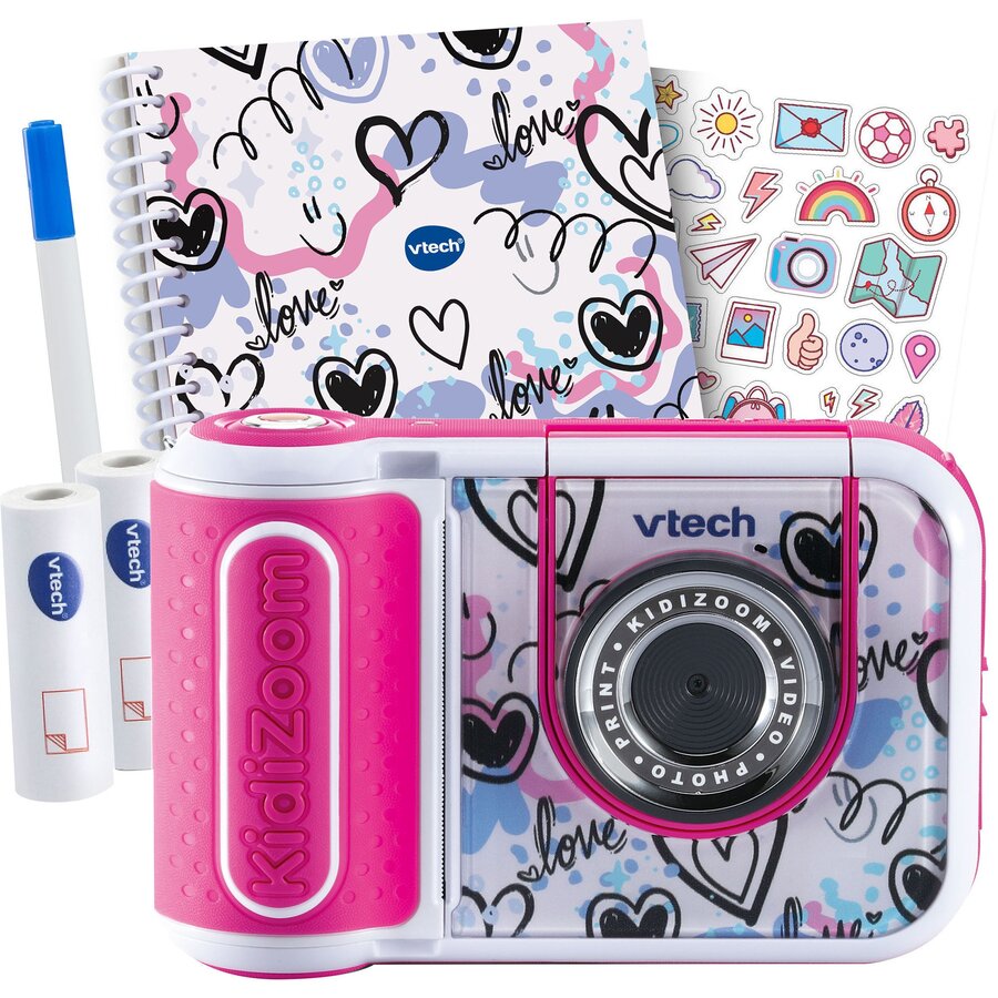 Oferte la Jucarie KidiZoom Print Cam Scrapbook Bundle, digital camera pink