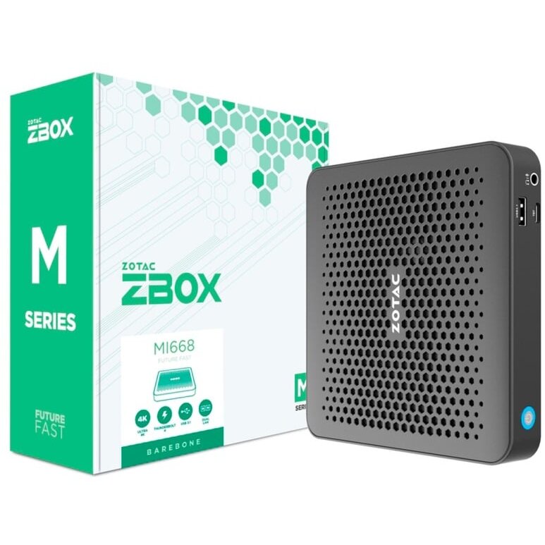 Oferte la Barebone ZBOX edge MI668 Fara RAM Fara Stocare Negru