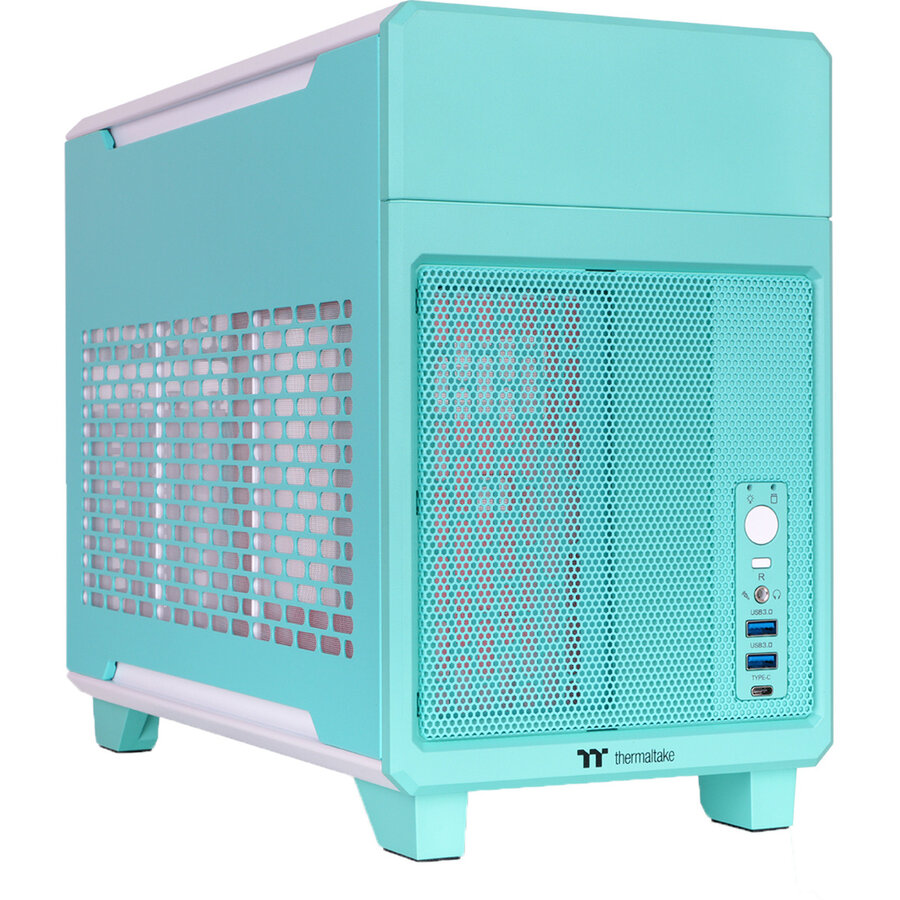Oferte la Carcasa TR100, tower case mint/berry