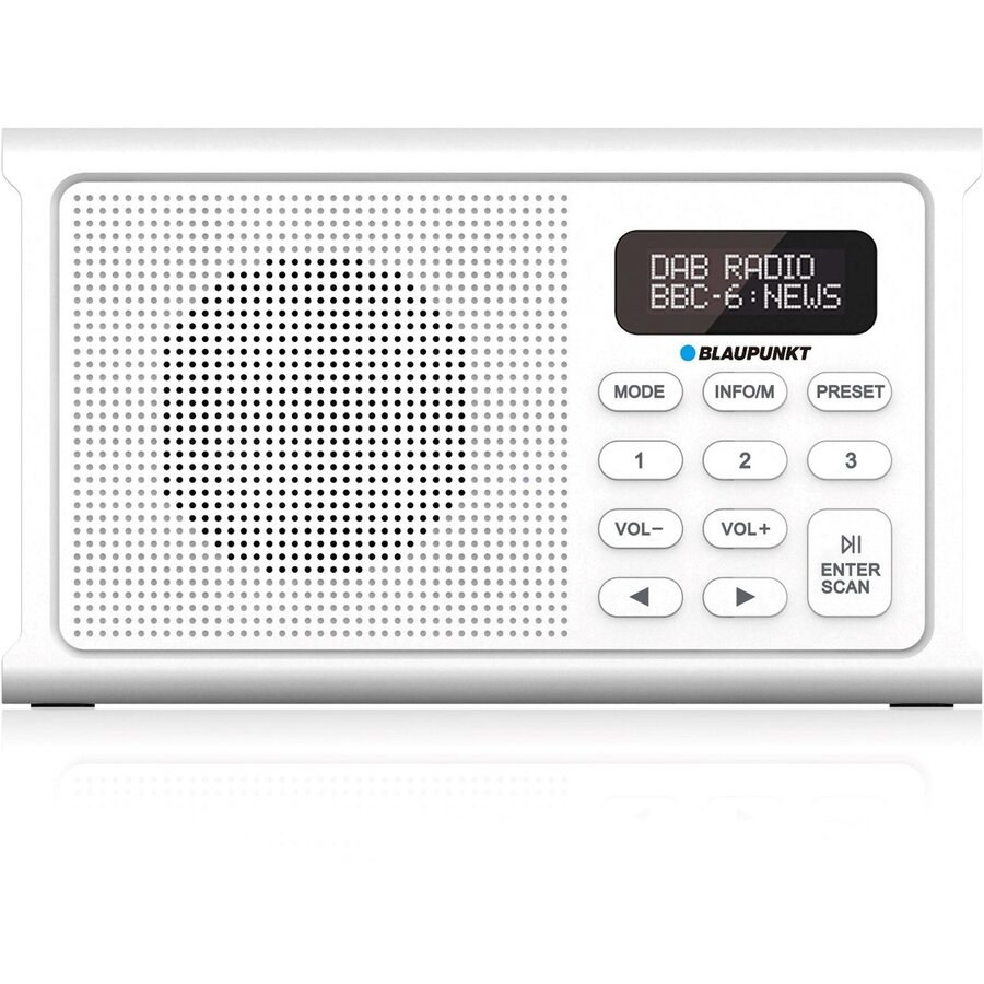 Oferte la Radio Portabil DR3WH Bluetooth 1800 mAh White