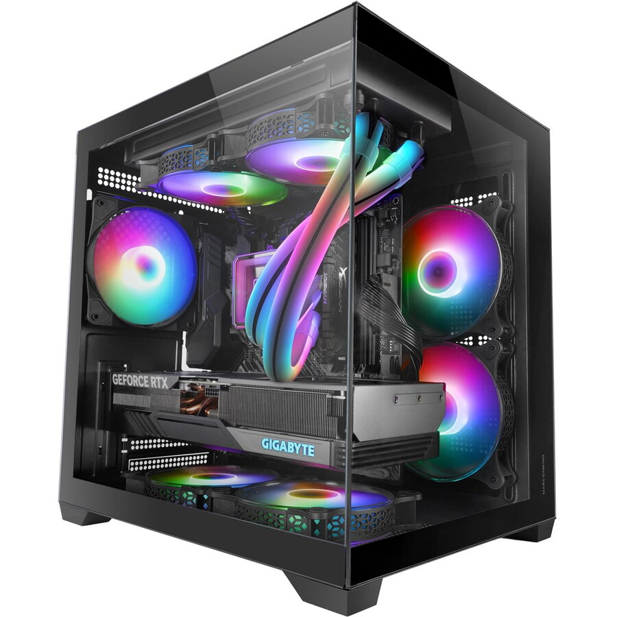 Oferte la Carcasa Mars Gaming MC-VIEW2 Mini Tower Black