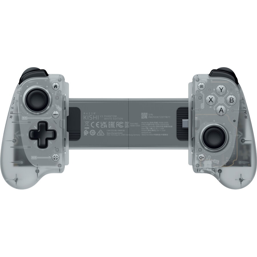 Oferte la Gamepad Kishi V3 - Phantom White Edition (white/transparent, USB-C, for Android & iPhone)