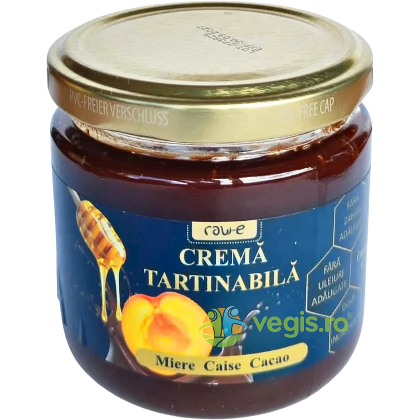 Oferte la Crema Tartinabila cu Caise Rawe 220g
