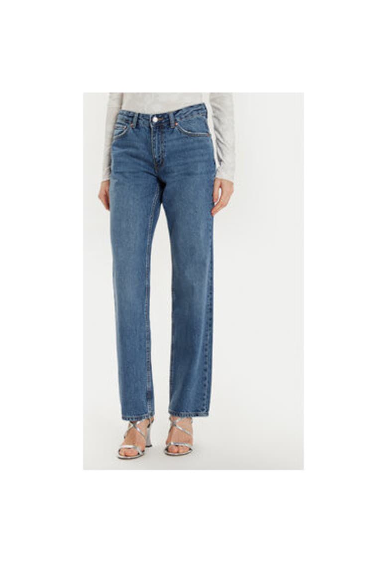 Oferte la Blugi dama -  21489 - Bleumarin - Bumbac - Bleumarin