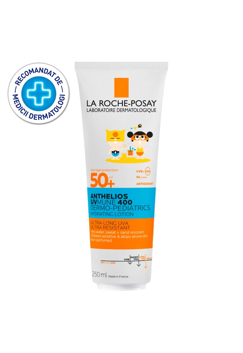 Oferte la Lotiune Hidratanta cu protectie solara pentru copii - fata si corp SPF 50+ Eco-Tube La Roche Posay.. - 250 ml