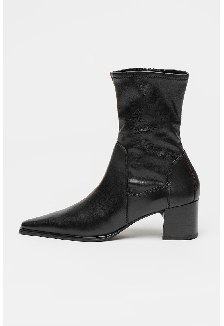 Oferte la Botine cu varf ascutit Giselle - Negru
