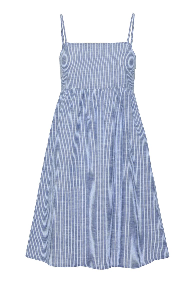 Oferte la Rochie de vara dama  17155309 - Bumbac/In - Albastru - Albastru