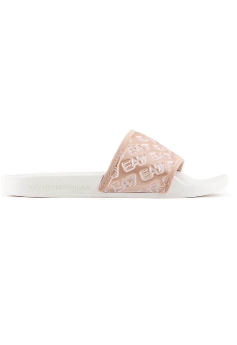 Oferte la Papuci  pentru Femei - All Over Slipper U - XCP010-XK340-N341 - Alb - Alb