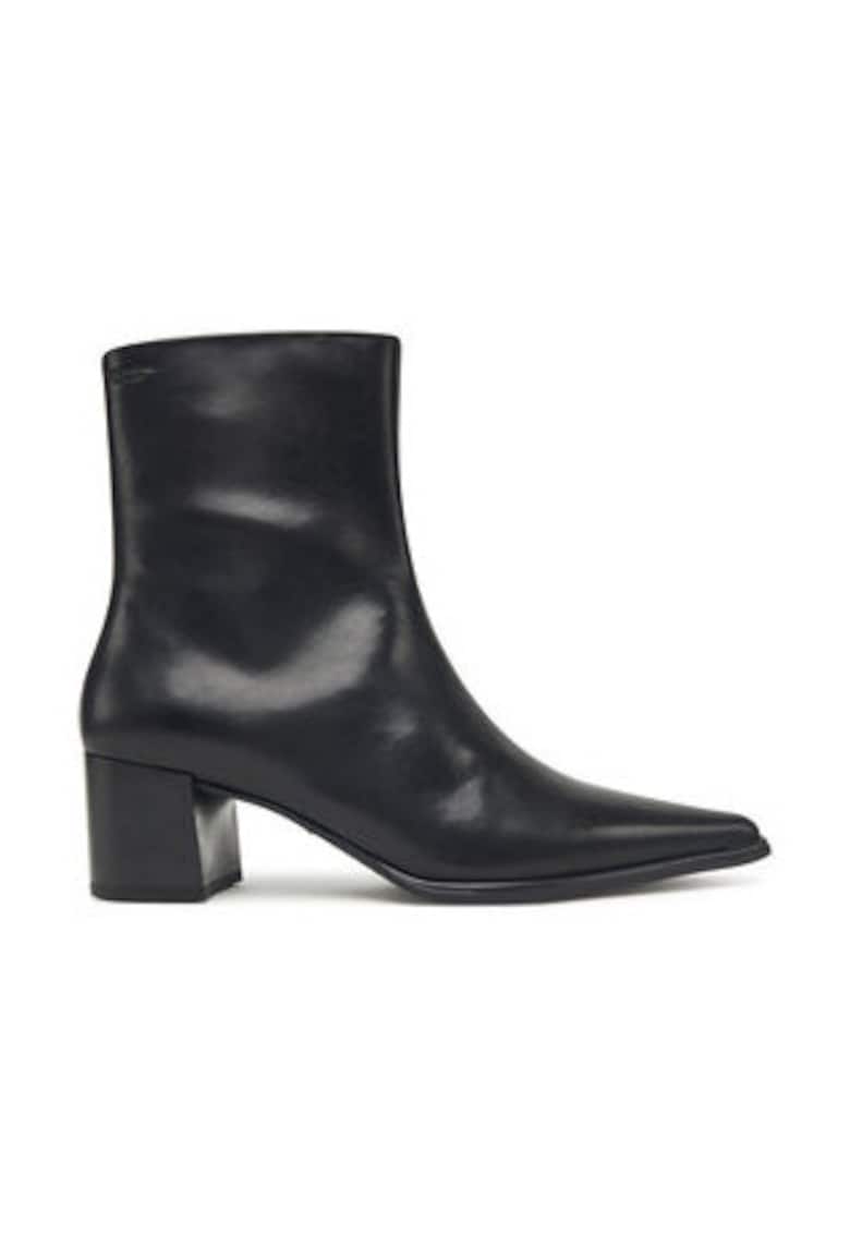 Oferte la dama pana la glezna -  305573520 - piele naturala - negru - Negru