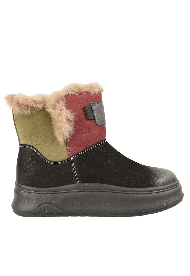 Oferte la Ghete sport - dama -  9981 - negru - piele naturala - Negru