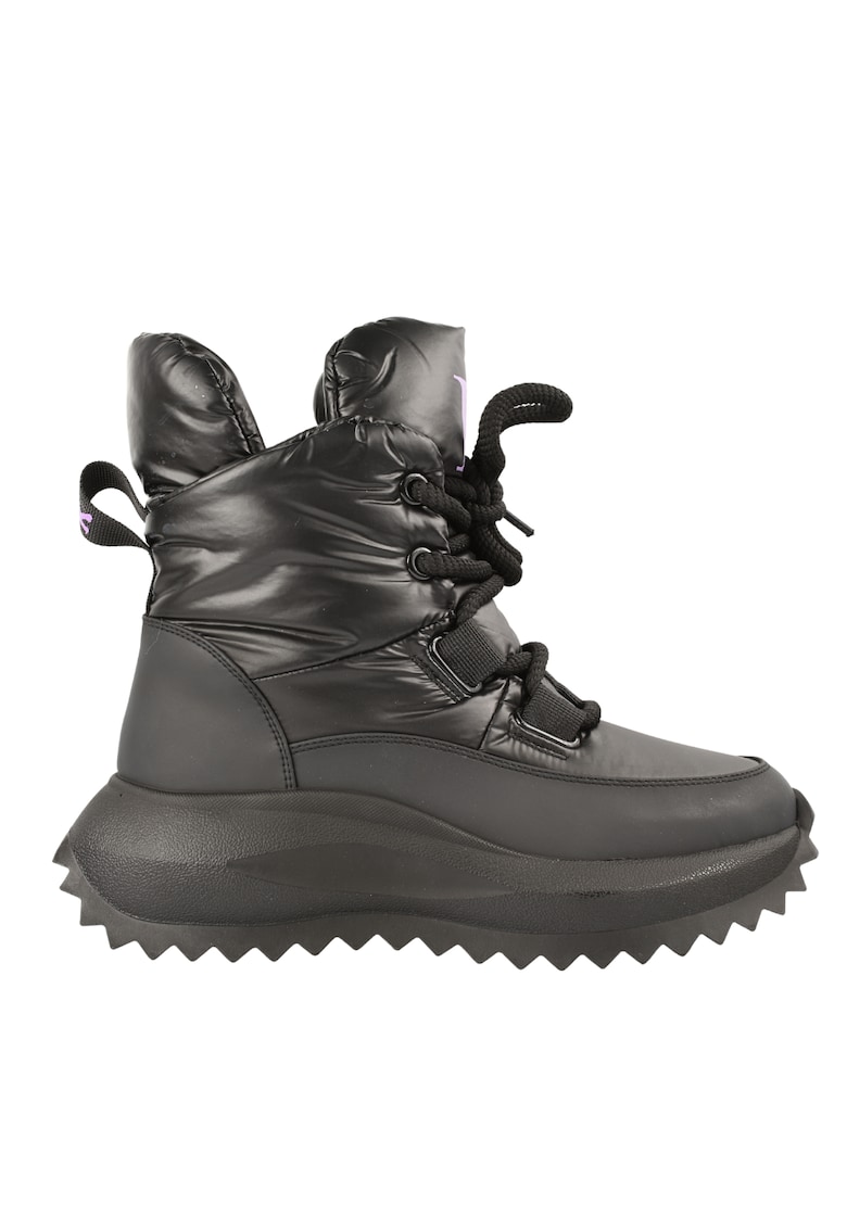 Oferte la Ghete sport - dama -  APRES SKI - XS70017A negru - piele textil - Negru