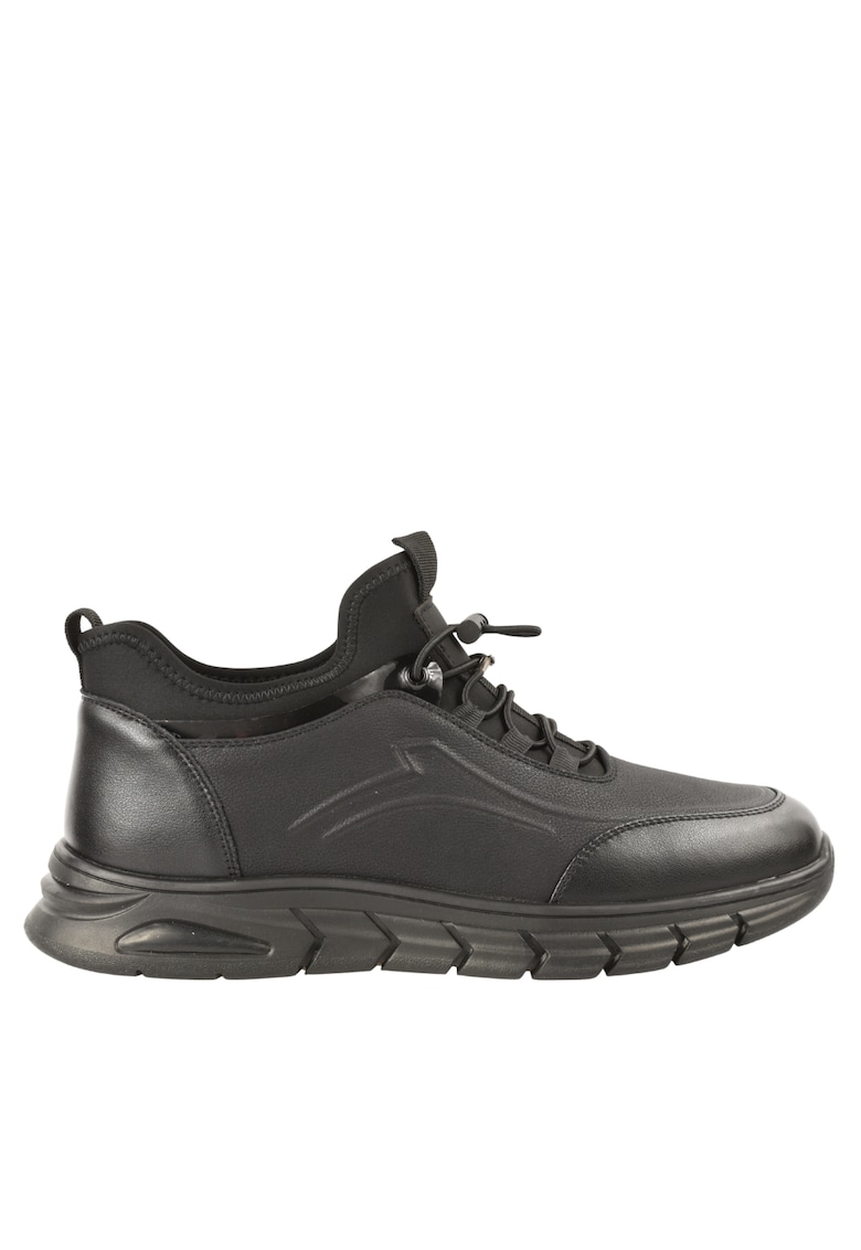 Oferte la Pantofi sport - barbati -  E18350 - negru - piele naturala - Negru
