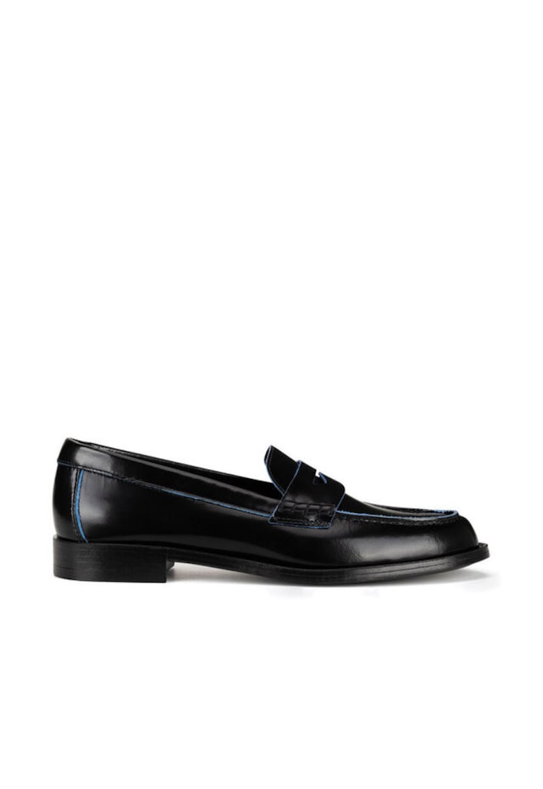 Oferte la Mocasini dama  5906751019092 - Piele naturala - Negru - Negru