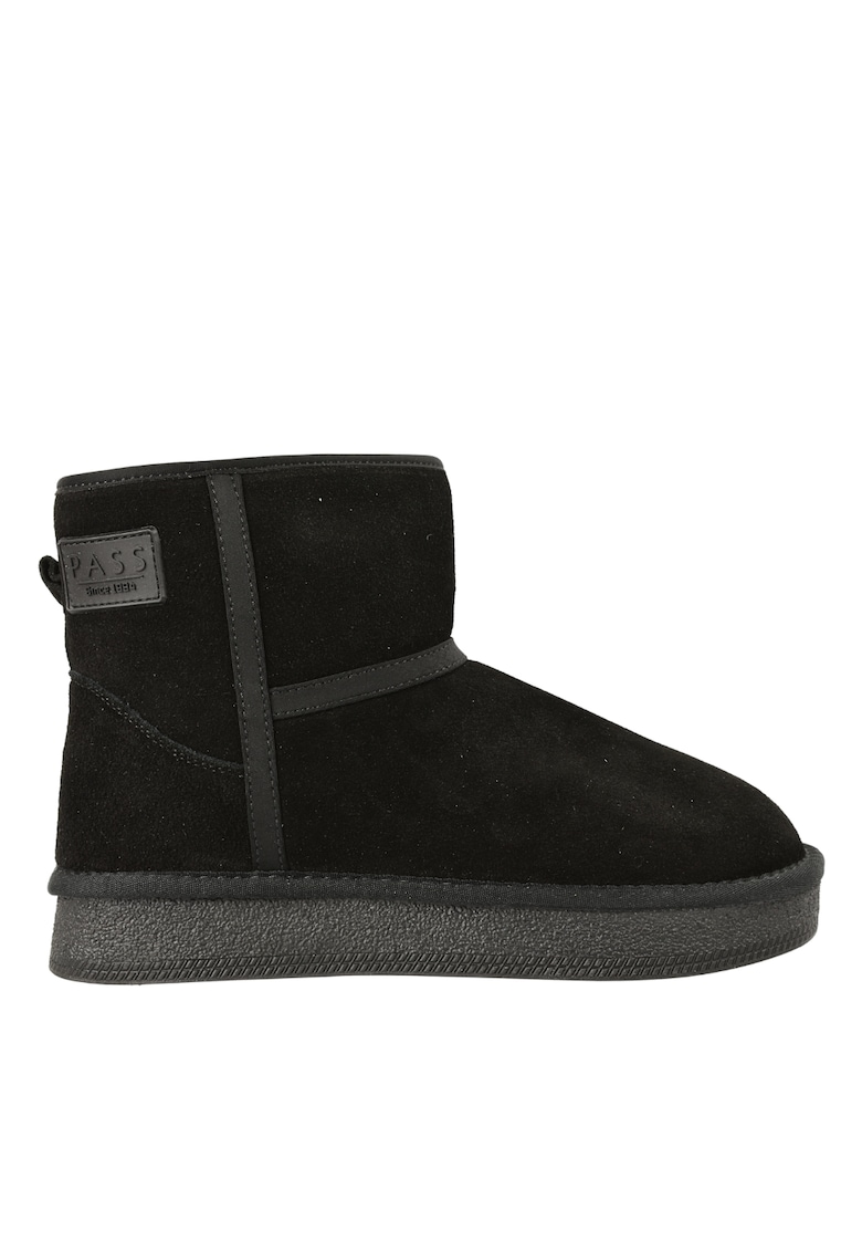 Oferte la Ghete sport - dama -  M470022A - negru - piele intoarsa - Negru