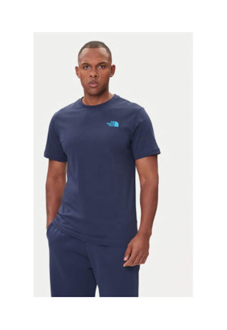 Tricou barbati -  bleumarin - 100% bumbac