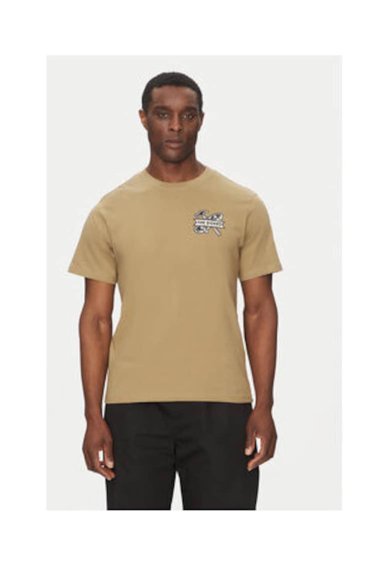 Oferte la Tricou barbati -  kaki - 100% bumbac