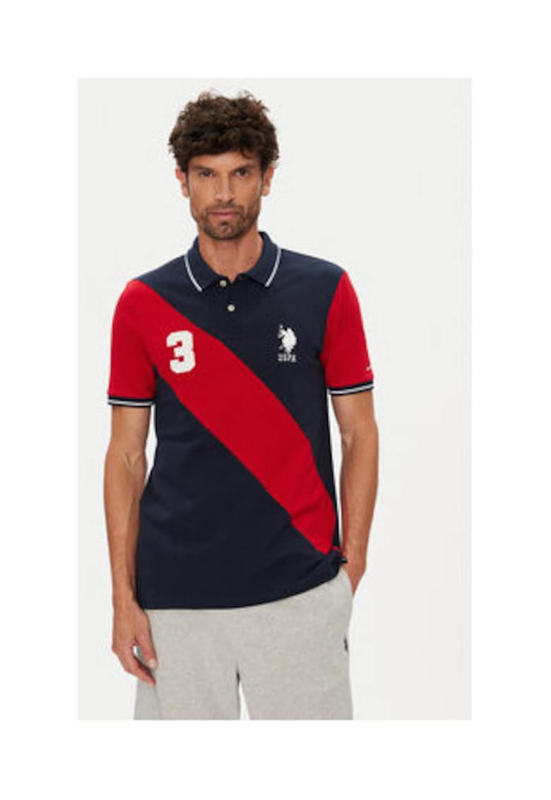 Tricou barbati -  bleumarin - 100% bumbac -