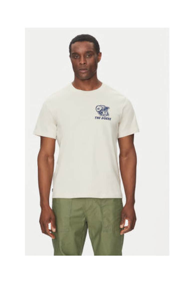 Oferte la Tricou barbati -  bej - 100% bumbac organic -